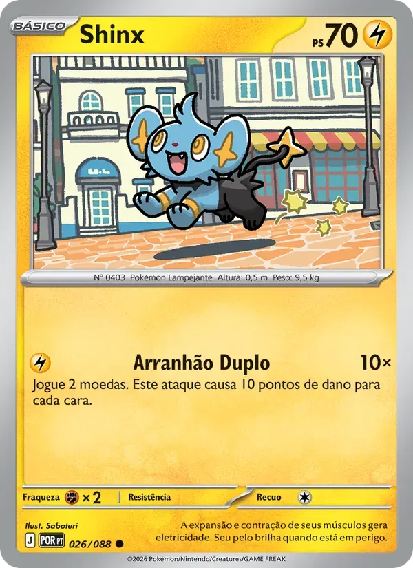 Shinx 026/88 Equilíbrio Perfeito