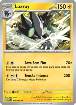 Luxray 028 Equilíbrio Perfeito