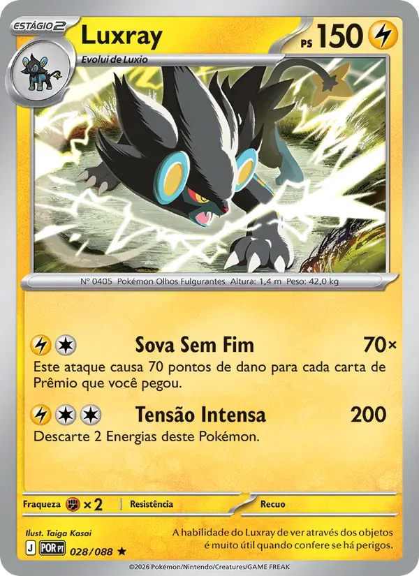 Luxray 028/88 Equilíbrio Perfeito