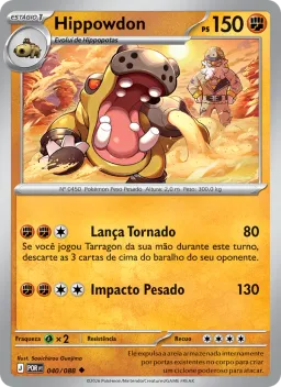 Hippowdon 040 Equilíbrio Perfeito