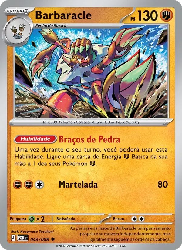 Barbaracle 043/88 Equilíbrio Perfeito
