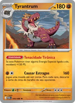 Tyrantrum 045 Equilíbrio Perfeito
