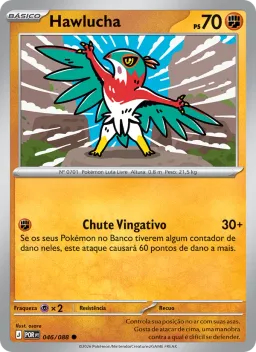 Hawlucha 046 Equilíbrio Perfeito