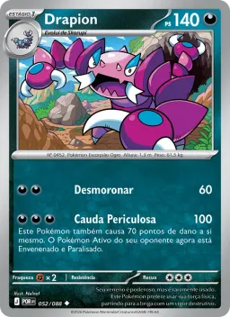 Drapion 052 Equilíbrio Perfeito