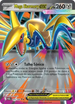 Mega Skarmory ex 055 Equilíbrio Perfeito