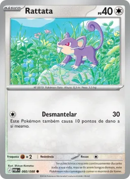 Rattata 060 Equilíbrio Perfeito
