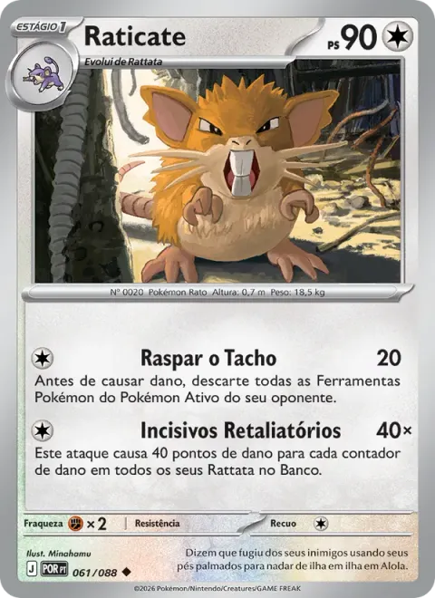 Raticate 061/88