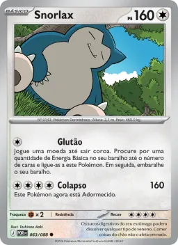 Snorlax 063 Equilíbrio Perfeito