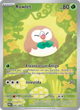 Rowlet 090 Equilíbrio Perfeito