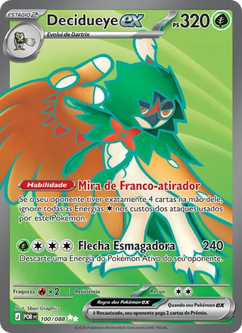 Decidueye ex 100/88