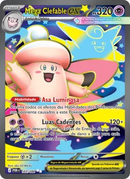 Mega Clefable ex 103 Equilíbrio Perfeito
