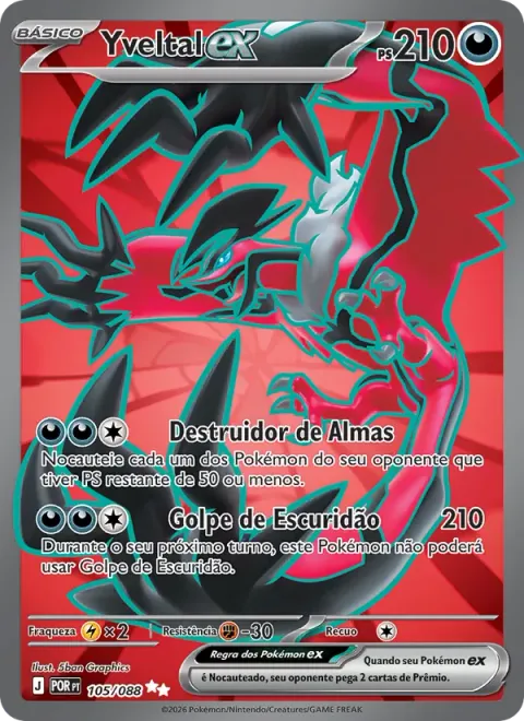 Yveltal ex 105/88