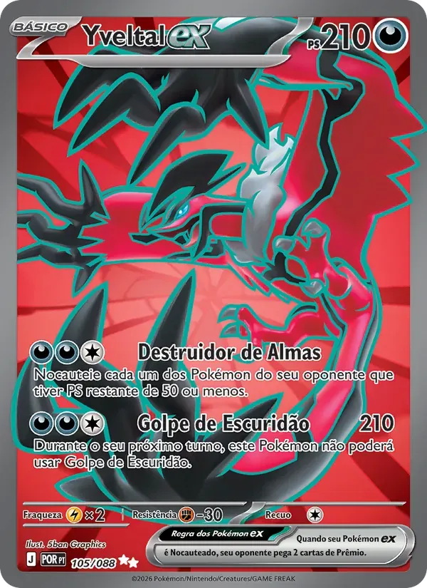 Yveltal ex 105/88 Equilíbrio Perfeito