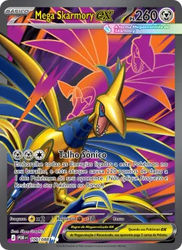 Mega Skarmory ex 106 Equilíbrio Perfeito