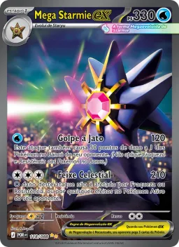 Mega Starmie ex 118 Equilíbrio Perfeito