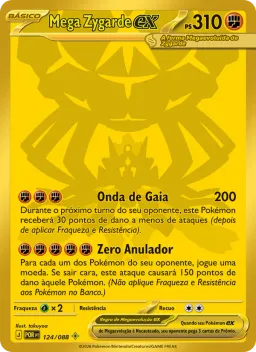 Mega Zygarde ex 124 Equilíbrio Perfeito