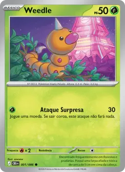 Weedle 001 Caos Ascendente