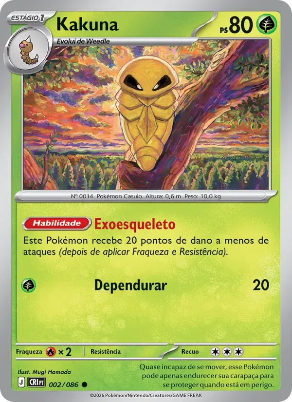 Kakuna 002/86 Caos Ascendente