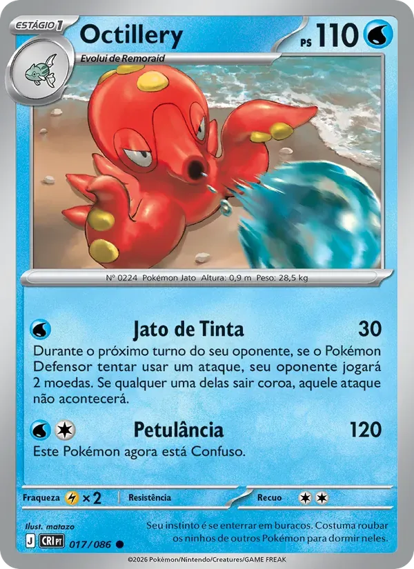 Octillery 017/86 Caos Ascendente