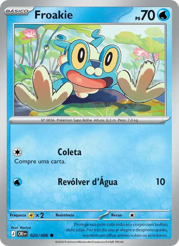Froakie 020/86 Caos Ascendente