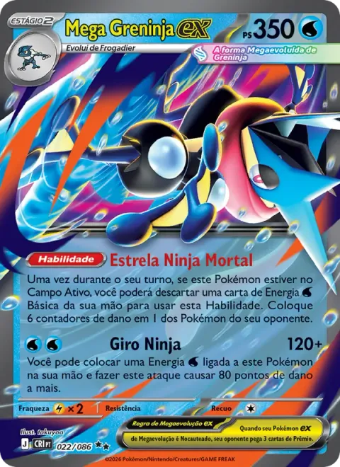 Mega Greninja ex 022/86