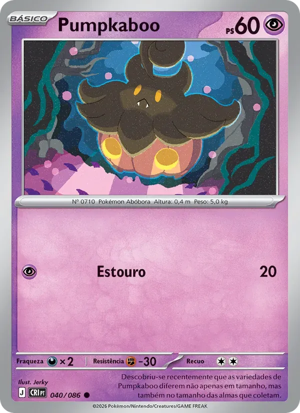 Pumpkaboo 040/86 Caos Ascendente