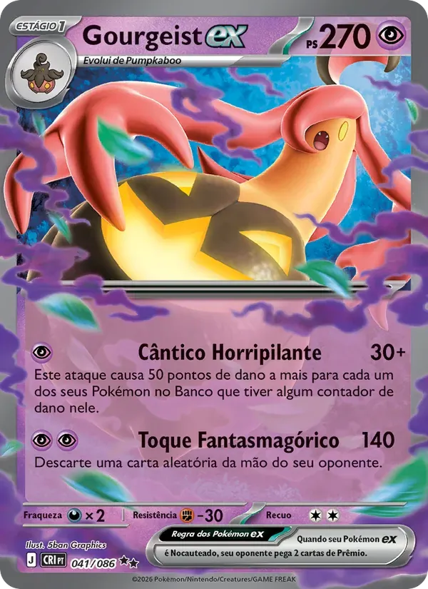 Gourgeist ex 041/86 Caos Ascendente