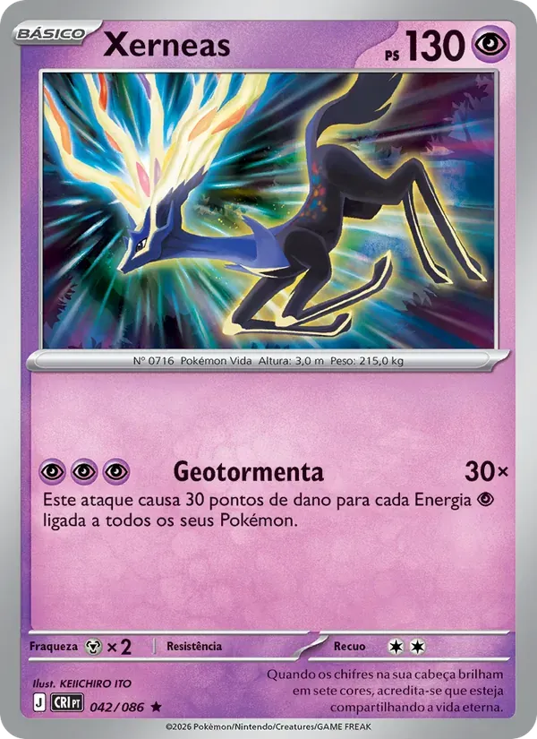 Xerneas 042/86 Caos Ascendente