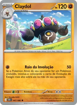 Claydol 047 Caos Ascendente