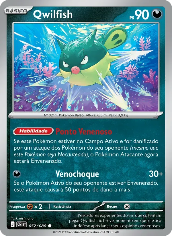 Qwilfish 052/86 Caos Ascendente