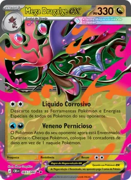 Mega Dragalge ex 065 Caos Ascendente