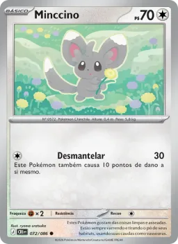 Minccino 072 Caos Ascendente