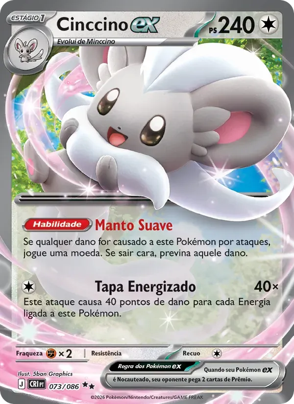 Cinccino ex 073/86 Caos Ascendente