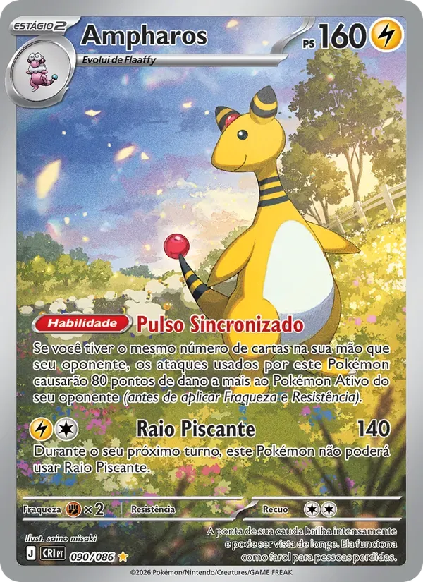 Ampharos 090/86 Caos Ascendente