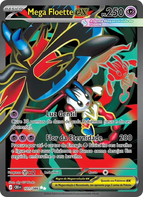 Mega Floette ex 101/86 Caos Ascendente