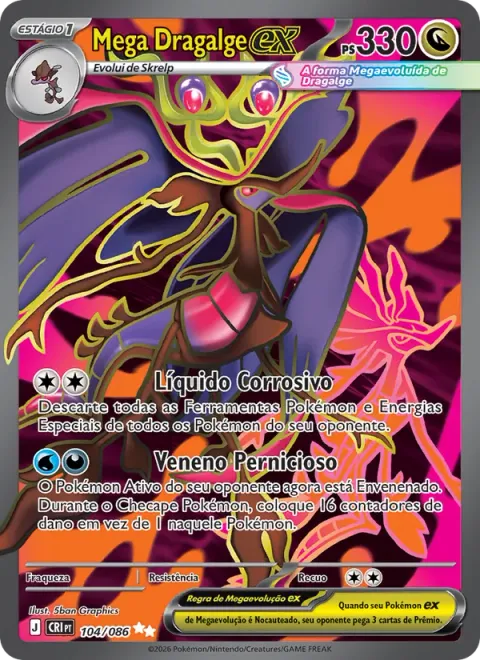 Mega Dragalge ex 104/86