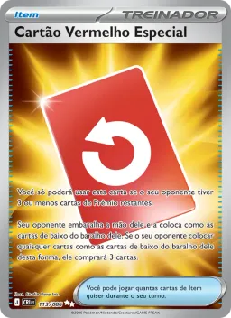 Cartão Vermelho Especial 113 Caos Ascendente