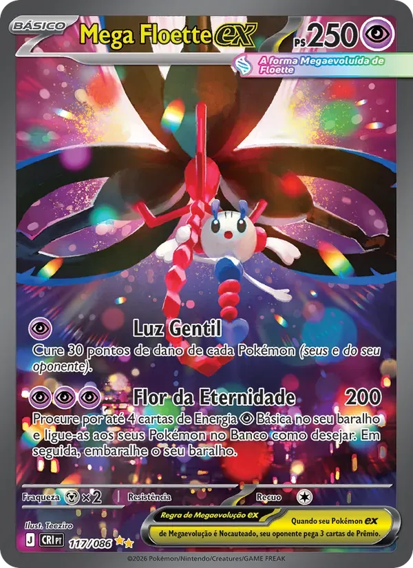 Mega Floette ex 117/86 Caos Ascendente