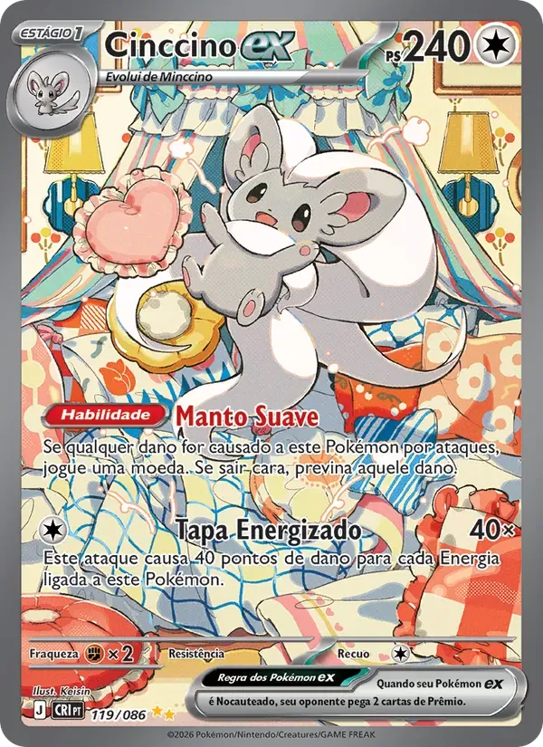 Cinccino ex 119/86 Caos Ascendente