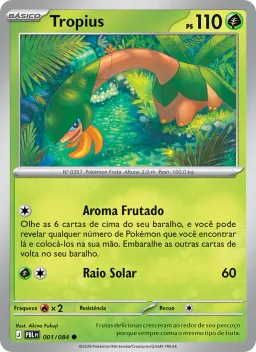 Tropius 001 Escuridão Absoluta