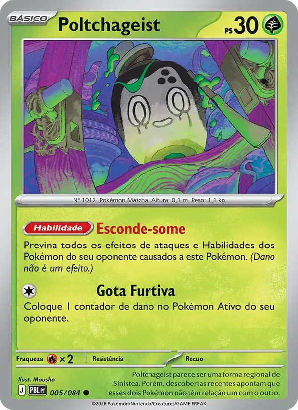 Poltchageist 005/84 Escuridão Absoluta