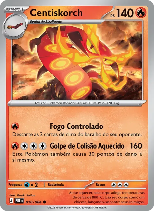 Centiskorch 010/84 Escuridão Absoluta