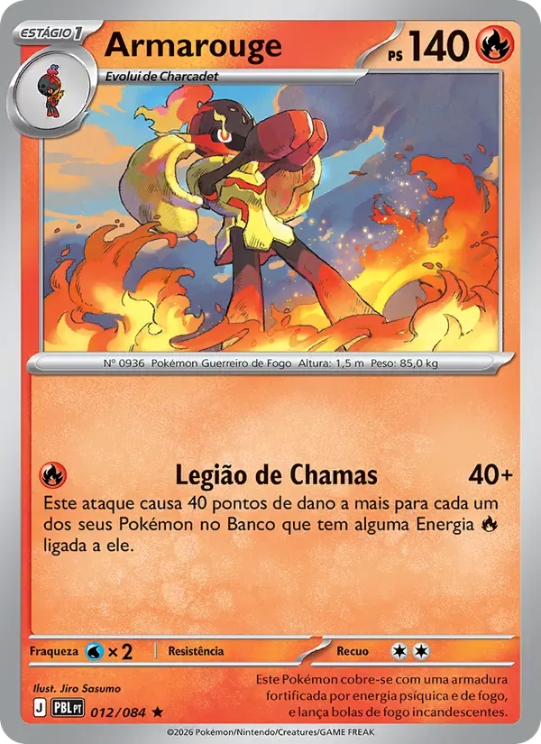 Armarouge 012/84 Escuridão Absoluta