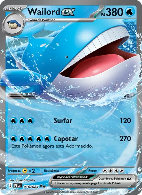 Wailord ex 016/84
