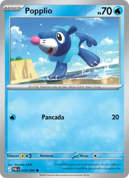 Popplio 018 Escuridão Absoluta