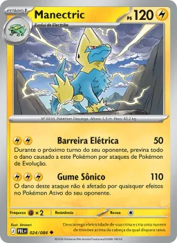 Manectric 024 Escuridão Absoluta