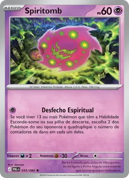 Spiritomb 035 Escuridão Absoluta