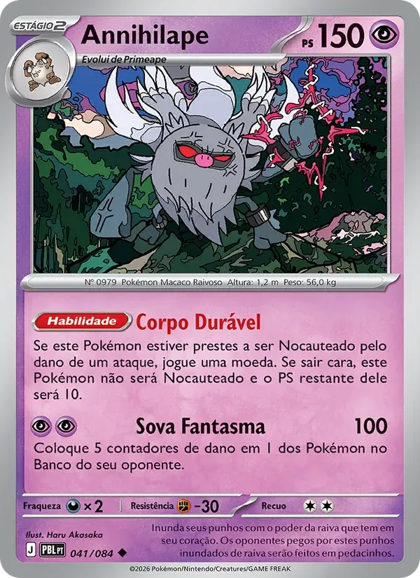 Annihilape 041/84 Escuridão Absoluta
