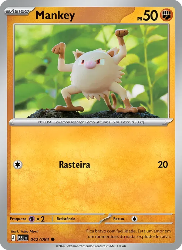 Mankey 042/84 Escuridão Absoluta