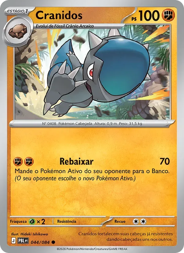 Cranidos 044/84 Escuridão Absoluta